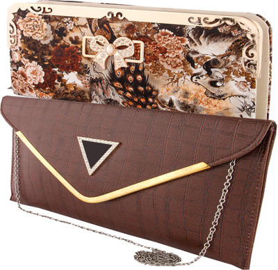 

HS COLLECTION Casual Multicolor Clutch