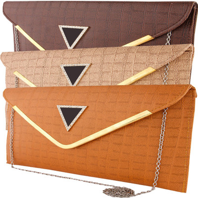 

HS COLLECTION Casual Multicolor Clutch