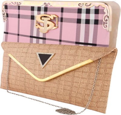 

HS COLLECTION Casual Multicolor Clutch