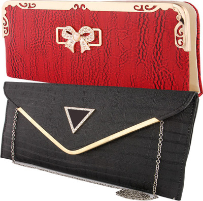 

HS COLLECTION Casual Multicolor Clutch