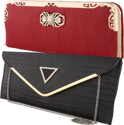 

HS COLLECTION Casual Multicolor Clutch