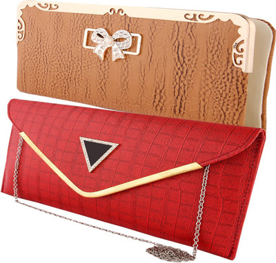

HS COLLECTION Casual Multicolor Clutch