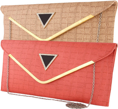 

HS COLLECTION Casual Multicolor Clutch