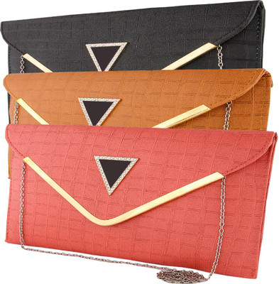

HS COLLECTION Casual Multicolor Clutch