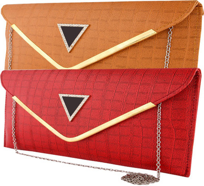 

HS COLLECTION Casual Multicolor Clutch