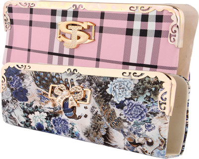 

HS COLLECTION Casual Multicolor Clutch