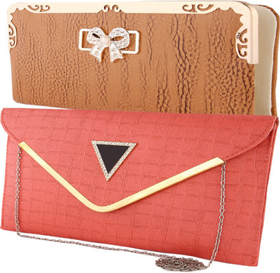 

HS COLLECTION Casual Multicolor Clutch