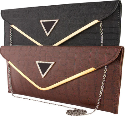 

HS COLLECTION Casual Multicolor Clutch