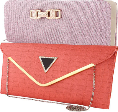 

HS COLLECTION Casual Multicolor Clutch