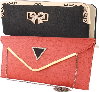 

HS COLLECTION Casual Multicolor Clutch