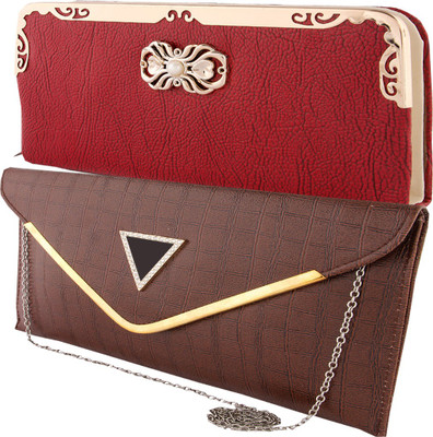 

HS COLLECTION Casual Multicolor Clutch