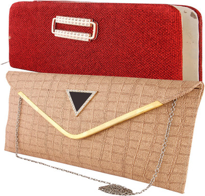 

HS COLLECTION Casual Multicolor Clutch