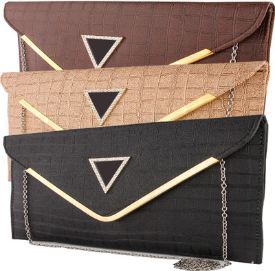 

HS COLLECTION Casual Multicolor Clutch