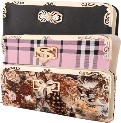 

HS COLLECTION Casual Multicolor Clutch