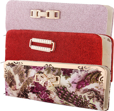 

HS COLLECTION Casual Multicolor Clutch