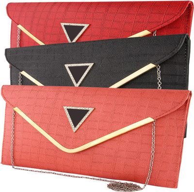 

HS COLLECTION Casual Multicolor Clutch