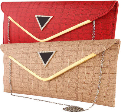 

HS COLLECTION Casual Multicolor Clutch