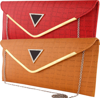 

HS COLLECTION Casual Multicolor Clutch