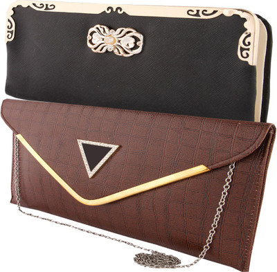 

HS COLLECTION Casual Multicolor Clutch