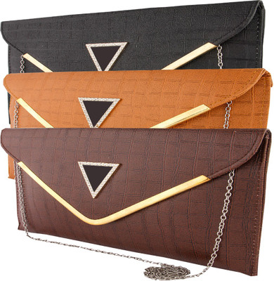 

HS COLLECTION Casual Multicolor Clutch