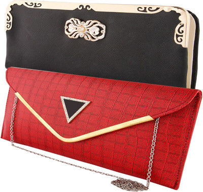 

HS COLLECTION Casual Multicolor Clutch