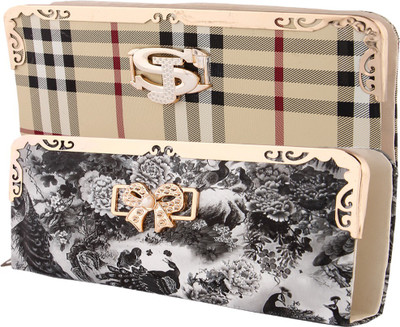 

HS COLLECTION Casual Multicolor Clutch