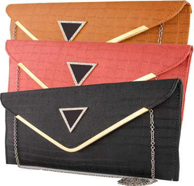 

HS COLLECTION Casual Multicolor Clutch