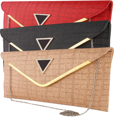

HS COLLECTION Casual Multicolor Clutch