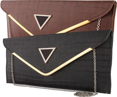 

HS COLLECTION Casual Multicolor Clutch
