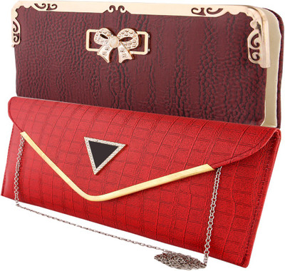 

HS COLLECTION Casual Multicolor Clutch