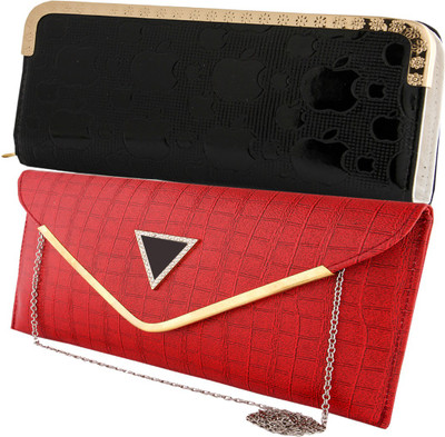 

HS COLLECTION Casual Multicolor Clutch