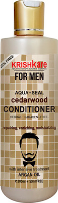

Krishkare Cedarwood and Argan Oil Conditioner For Men(250 ml)