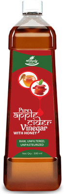 

Simply Nutra Apple Cider Vinegar With Mother – Natural, Raw, Unfiltered, Unflavored – 500ml For Weight Loss Apple Cider Vinegar(Honey, Apple Flavored)