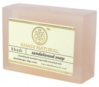 

Khadi Natural Sandalwood Soap(375 g, Pack of 3)