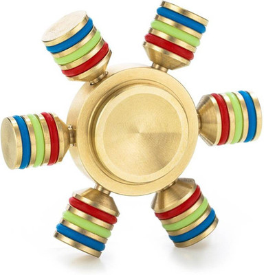 

Radhe Superior-gold-bearing-fidget-spinner-heavy-metal(Multicolor)