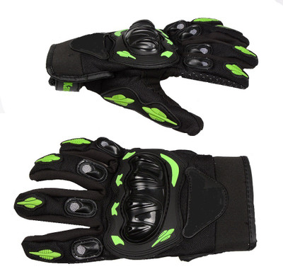 

Saifpro Bike Riding Gloves (, Multicolor, Green