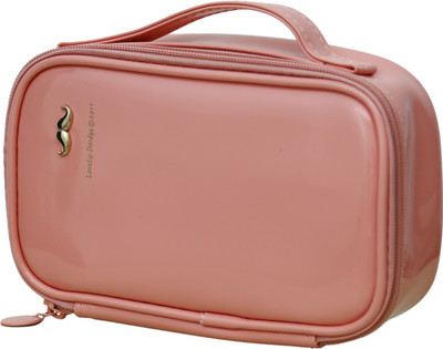 

TheCottonLand Pink Mini Make up Box Vanity Box(Pink)