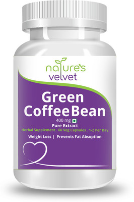 

Natures Velvet Lifecare Green Coffee Bean Pure Extract 400 mg(60 No)
