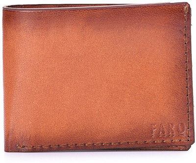 

Faro Men Tan Genuine Leather Card Holder(6 Card Slots)