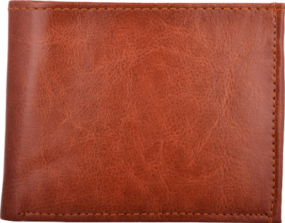 

Exotique Men Tan Artificial Leather Wallet(5 Card Slots)
