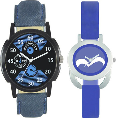 

CM Couple Watch With Stylish And Designer Printed Dial Fast Selling L_V12 Watch - For Men & Women