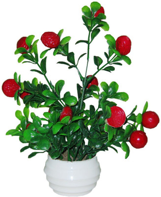 

Loxia 4123 Multicolor Assorted Artificial Flower with Pot(7.8 inch, Pack of 1)