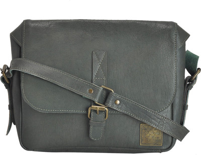 CANVAS & AWL CA423GRY Messenger Bag(Grey, 10 inch)
