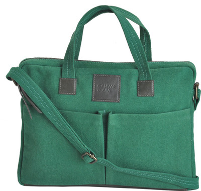 

CANVAS & AWL CA081GRN Messenger Bag(Green, 13 inch)