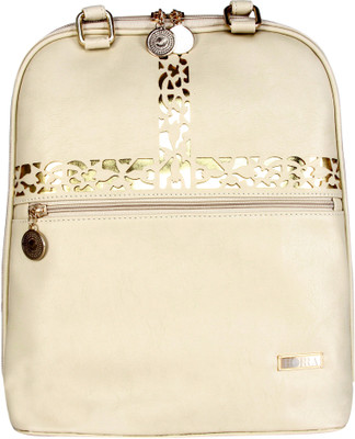 Horra HR0717BBS002OFW Backpack(White, 5 L)