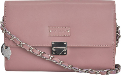 

MANDAVA MND398PNK Shoulder Bag(Pink, 8 inch)