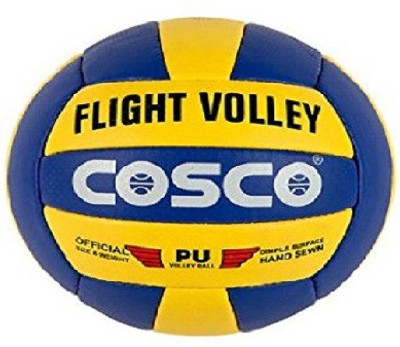 

Cosco Flight Volley Volleyball - Size: 4(Pack of 1, Multicolor), Blue & yellow