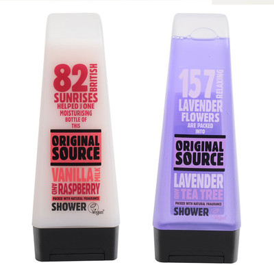 

Original Source Vanilla and Lavender(200 ml, Pack of 2)