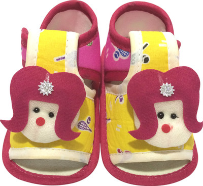 

VEENA Booties(Toe to Heel Length - 11 cm Red)