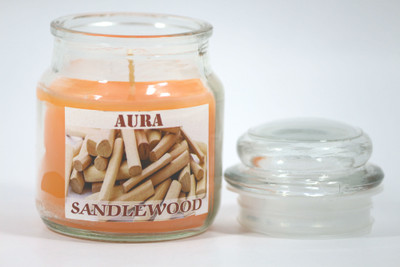 

AuraDecor 2 Jar Candles Candle(White, Pack of 2)